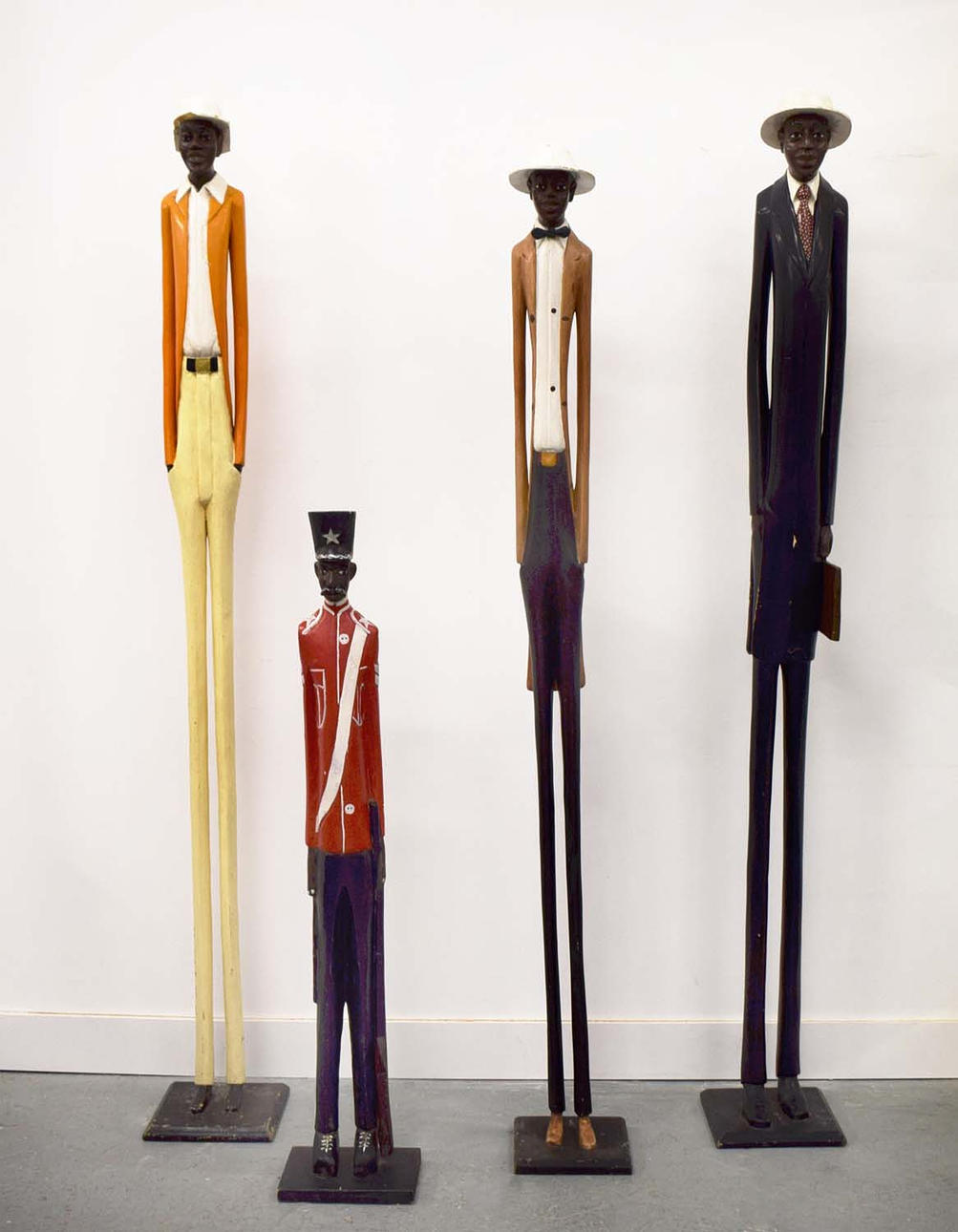 COLON FIGURES, A COLLECTION OF 4 VARIOUS.