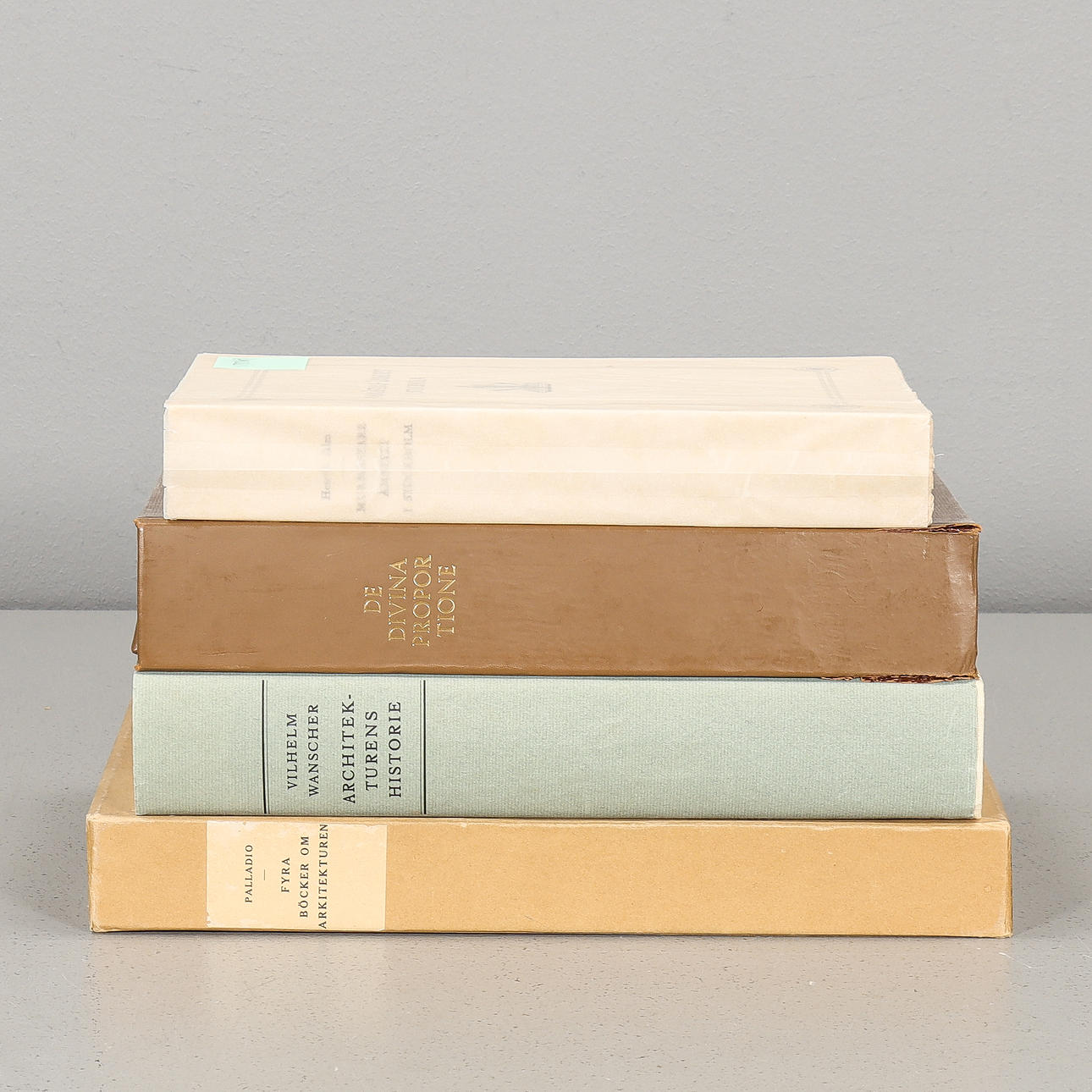 Bøger 4 stykker, Arkitektur og mere.