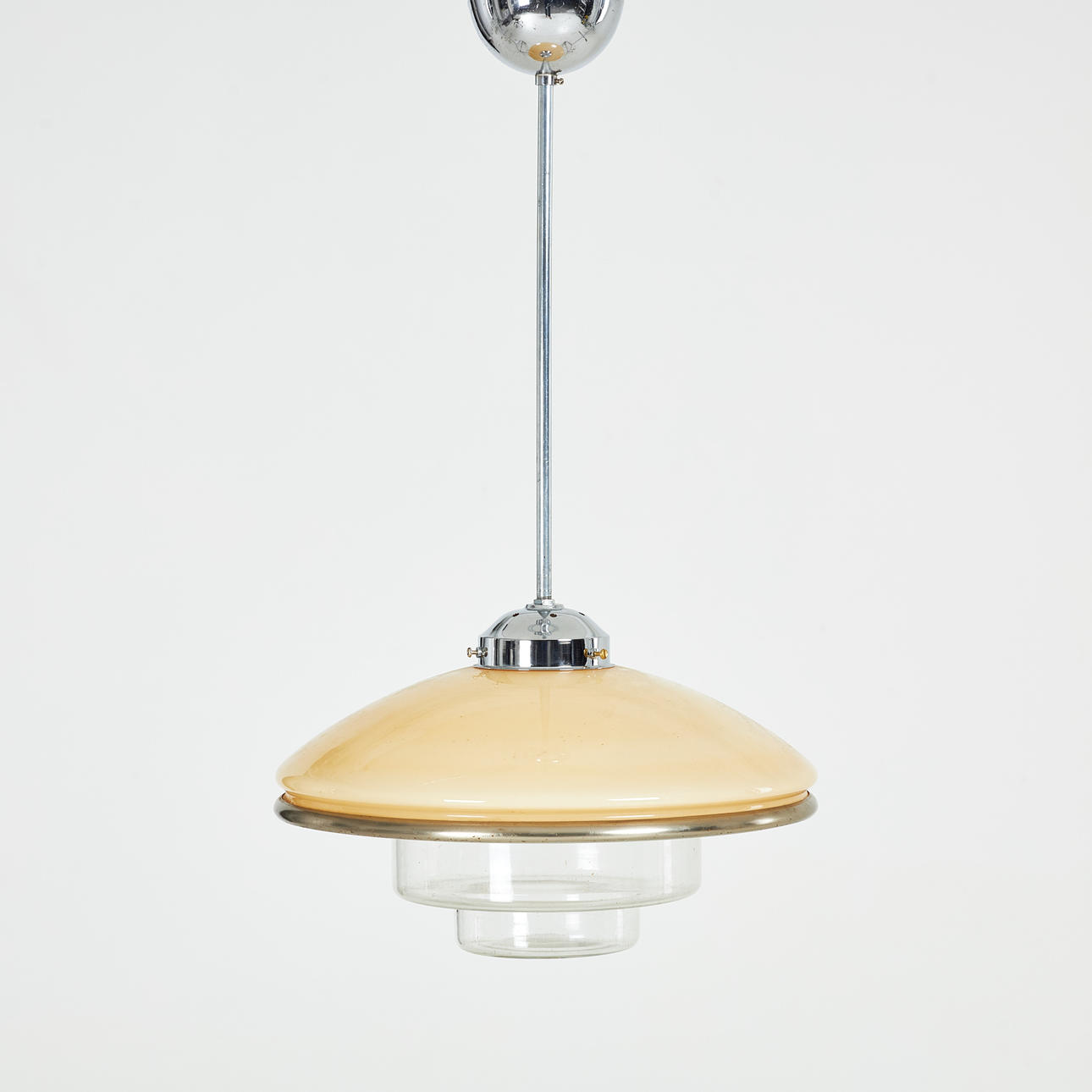 OTTO MÜLLER, Ceiling lamp, “Sistrah pendant”, Megaphos.