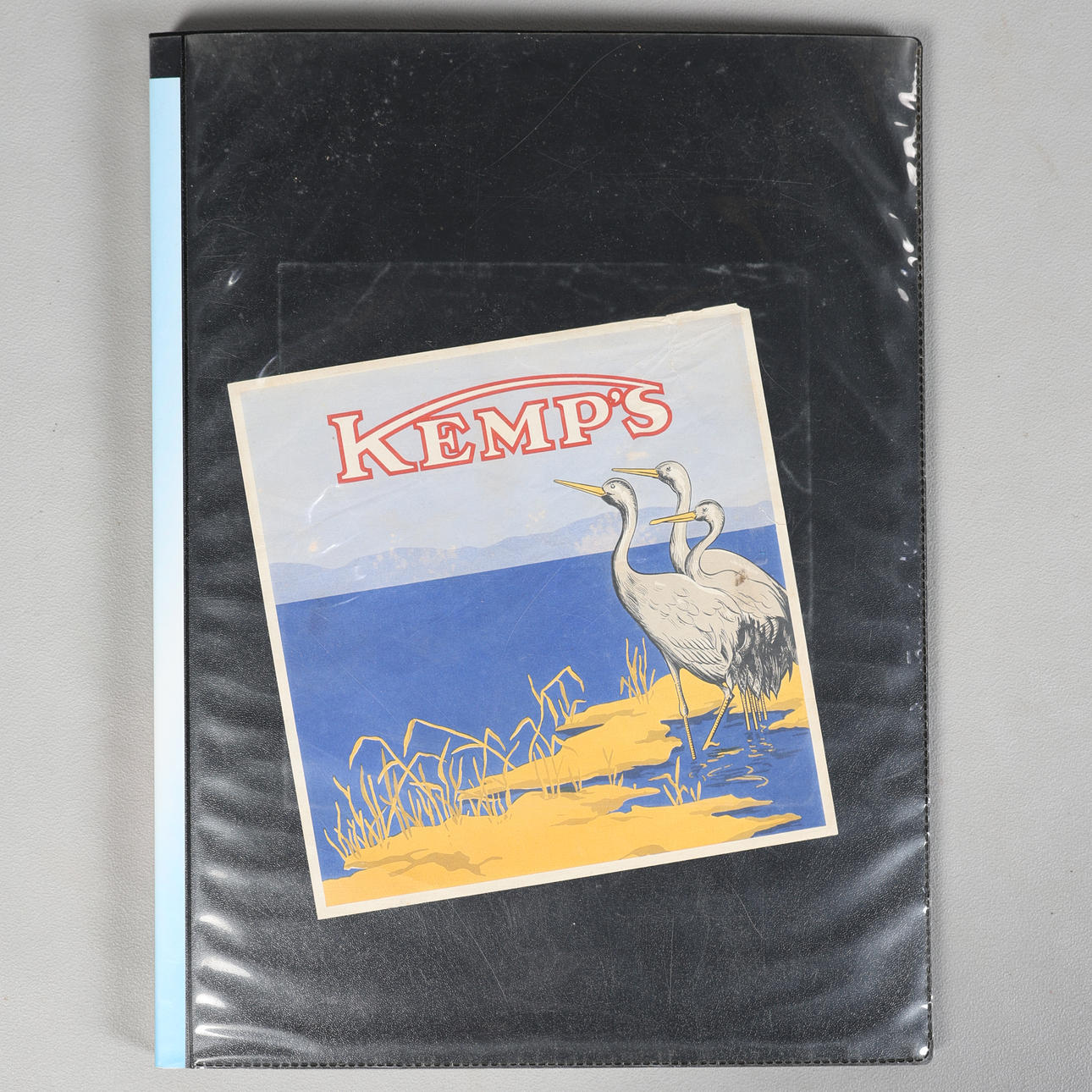A FOLIO OF MOSTLY BISCUITS AND TIN DESIGNS (QTY).