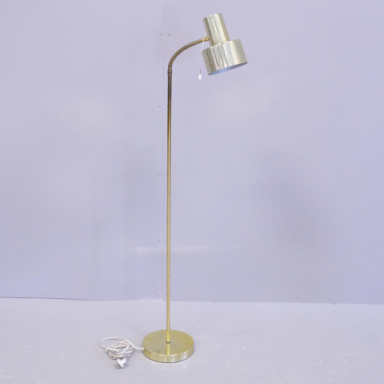 STEHLEUCHTE, BORÉNS 7229, MESSING.