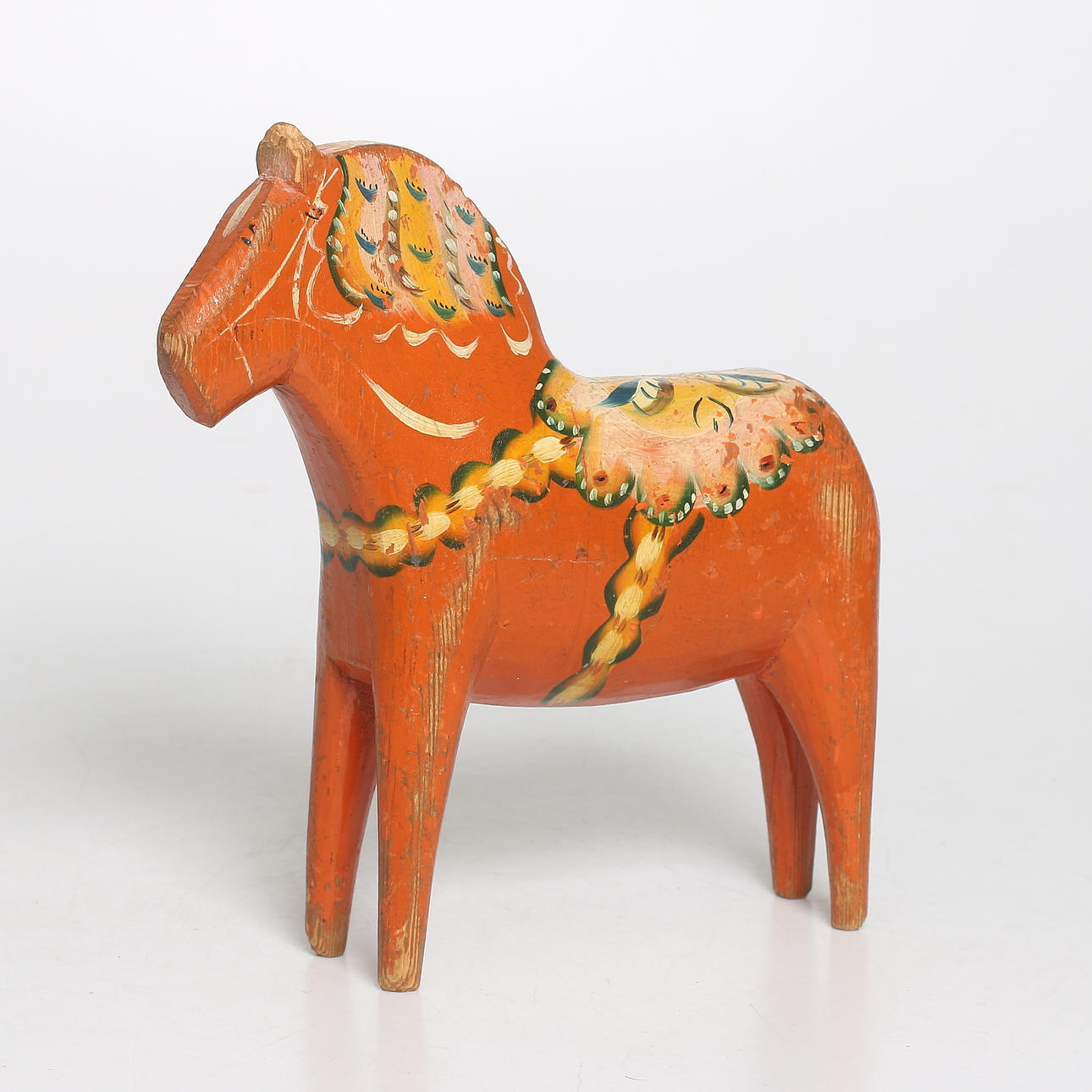DALAHÄST, bemålat trä, 1930-tal.