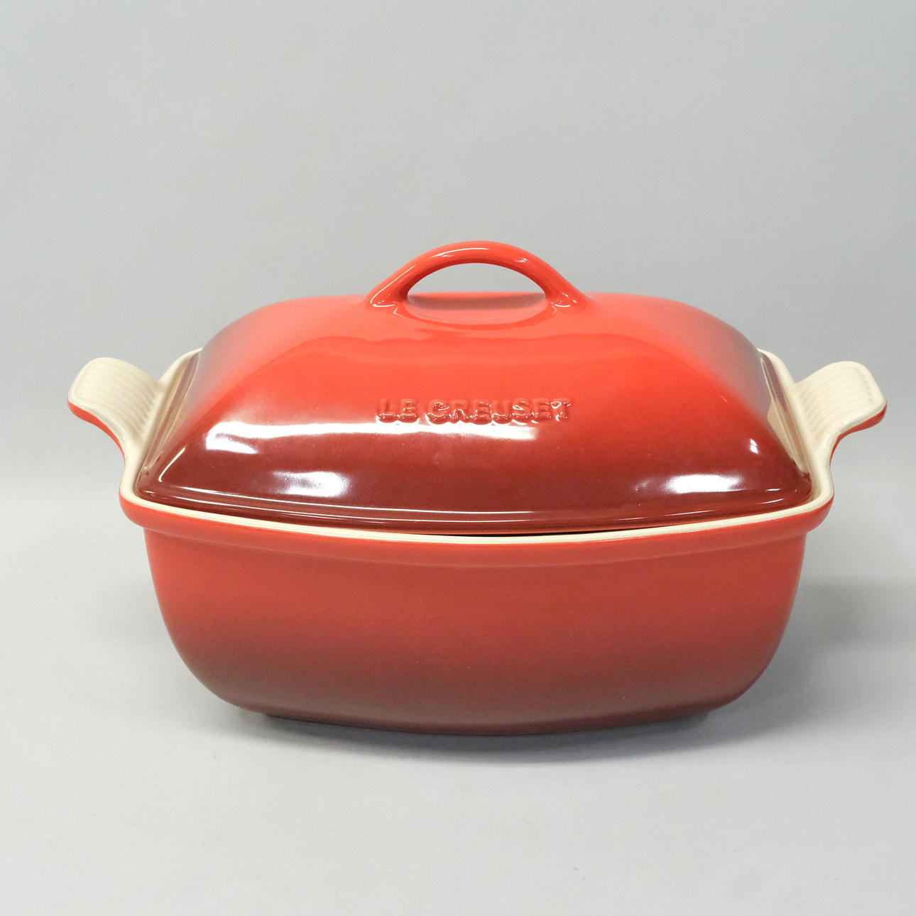 FRYING PAN WITH LID, LE CREUSET.