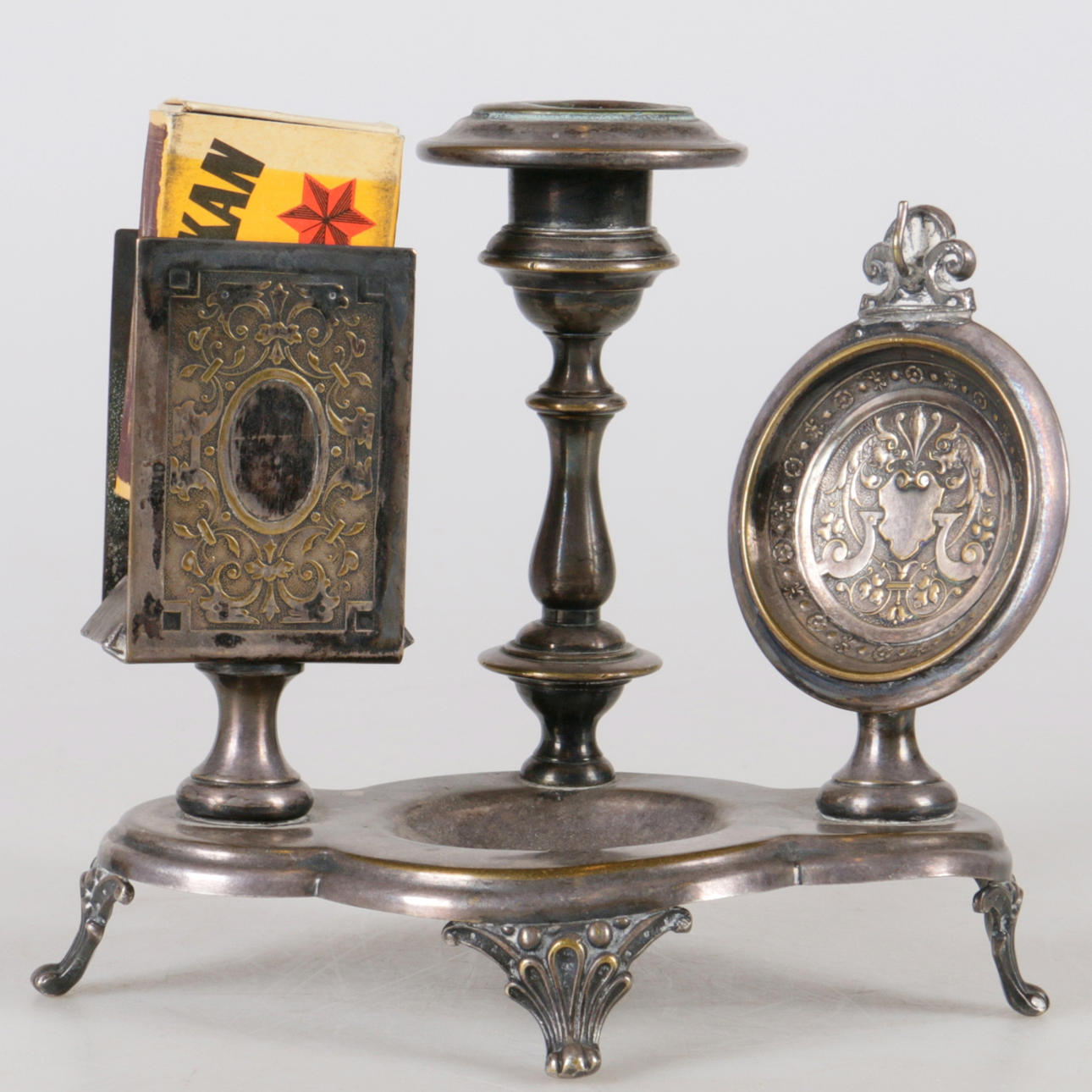 FICKURSSTÄLL, vitmetall, 1900-tal.