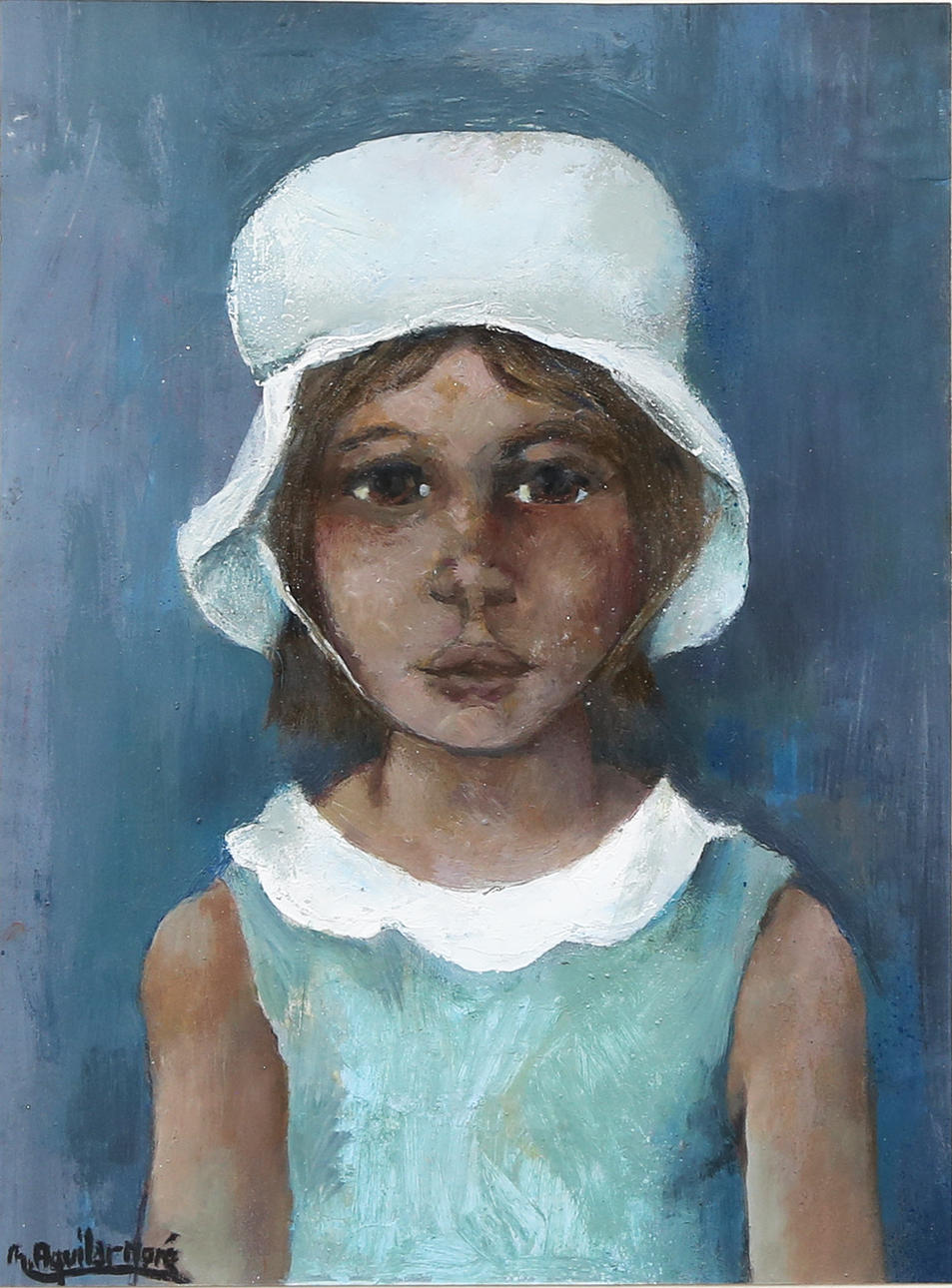 RAMÓN AGUILAR MORÉ. Una niña.