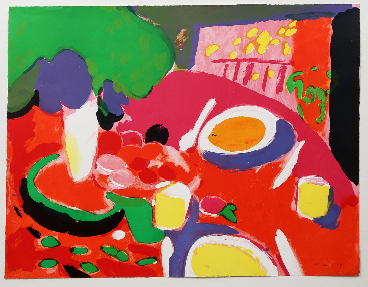 MANEL ANORO. Bodegón.