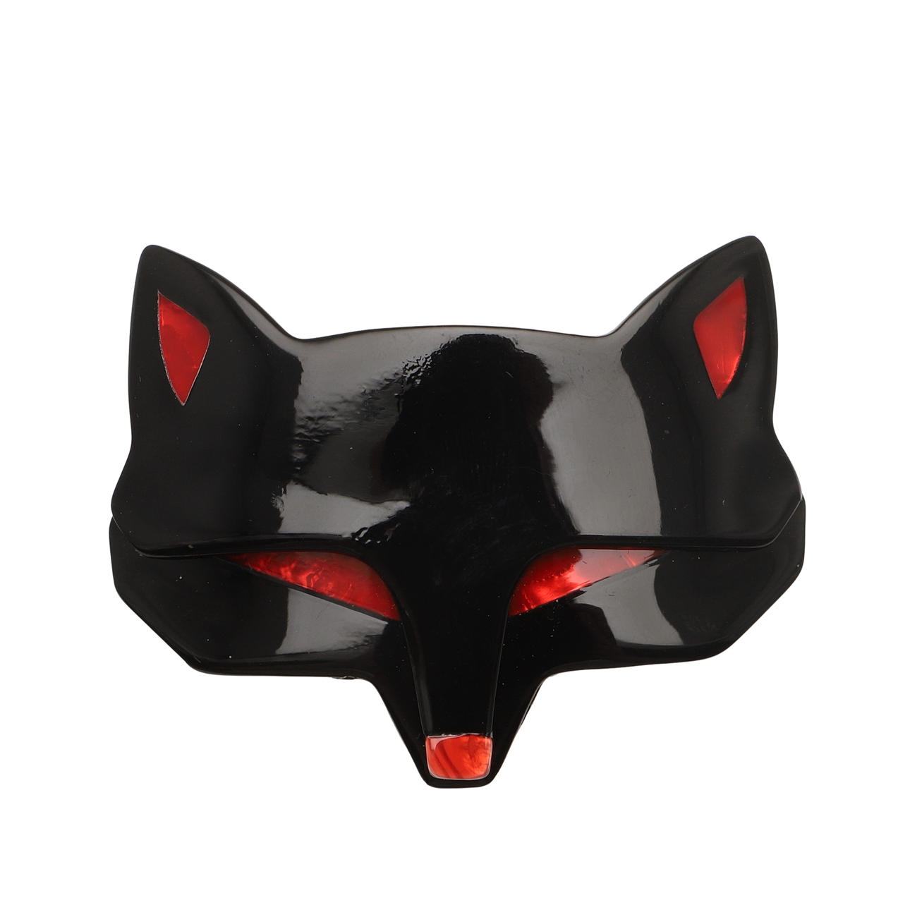 A LEA STEIN FOX BROOCH.