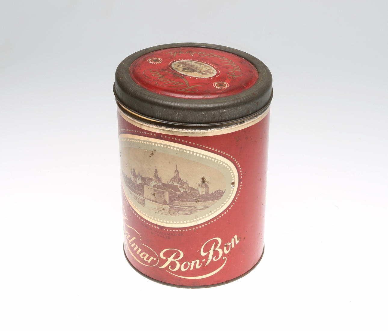 BURK, plåt, Kalmar Bon Bon, 1900-tal.