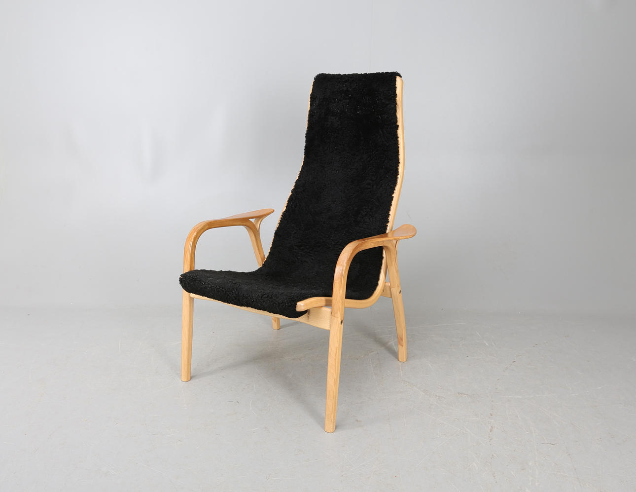 FÅTÖLJ, "Lamino", Yngve Ekström, 1900-tal.