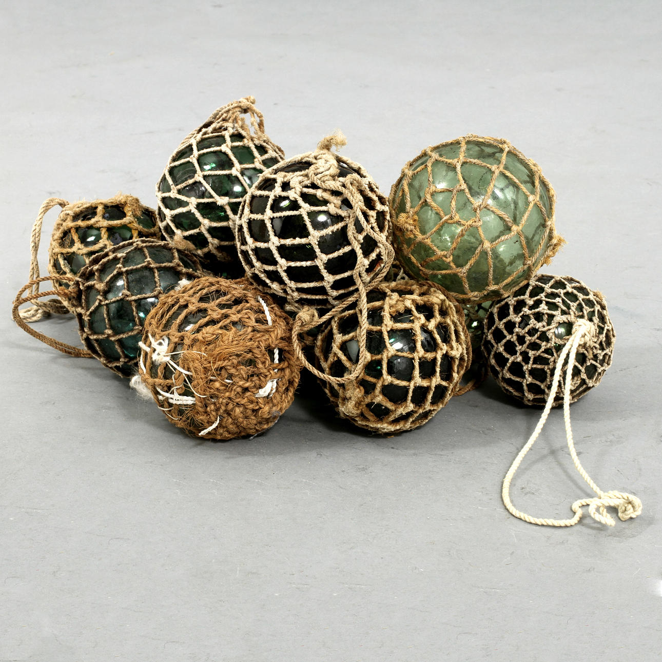 GLASFLÖTEN, 12 st, Norge omkring år 1900.