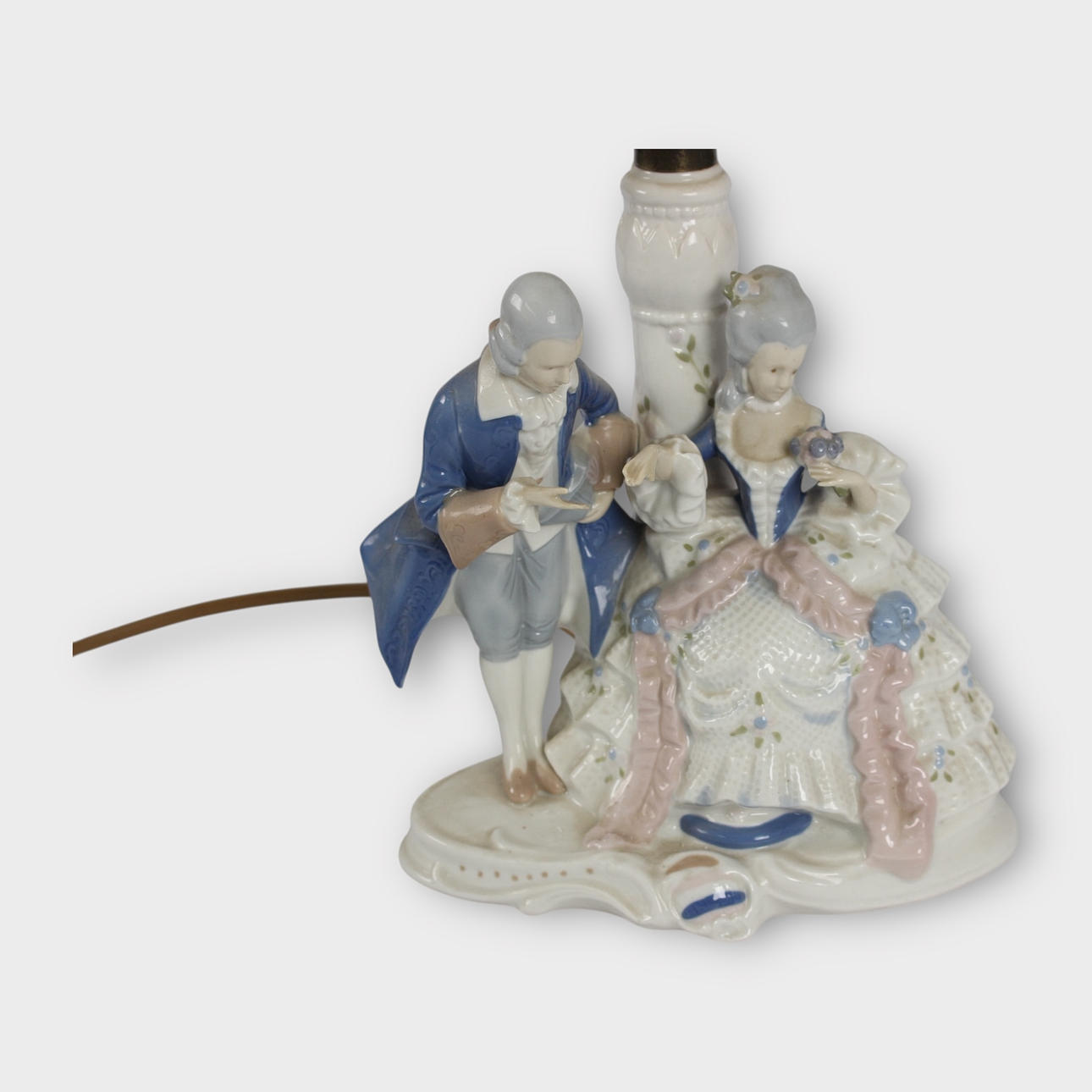 TABLE LAMP. PORCELAIN, Carl Schneiders/Grafenthal.