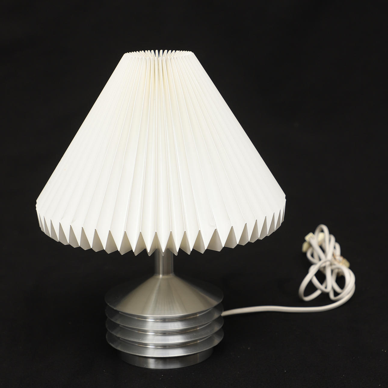 A “379" table lamp, Le Klint, Denmark.