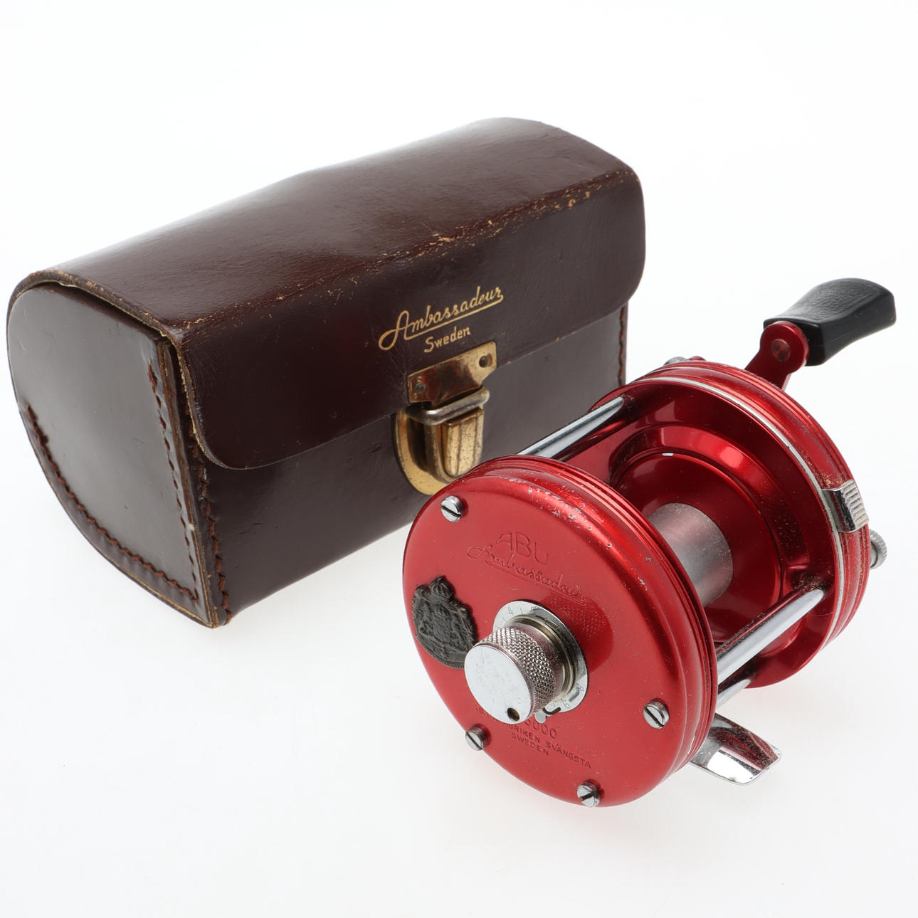 ANGELROLLE, Ambassadeur 5000, mit Deckel, ABU.