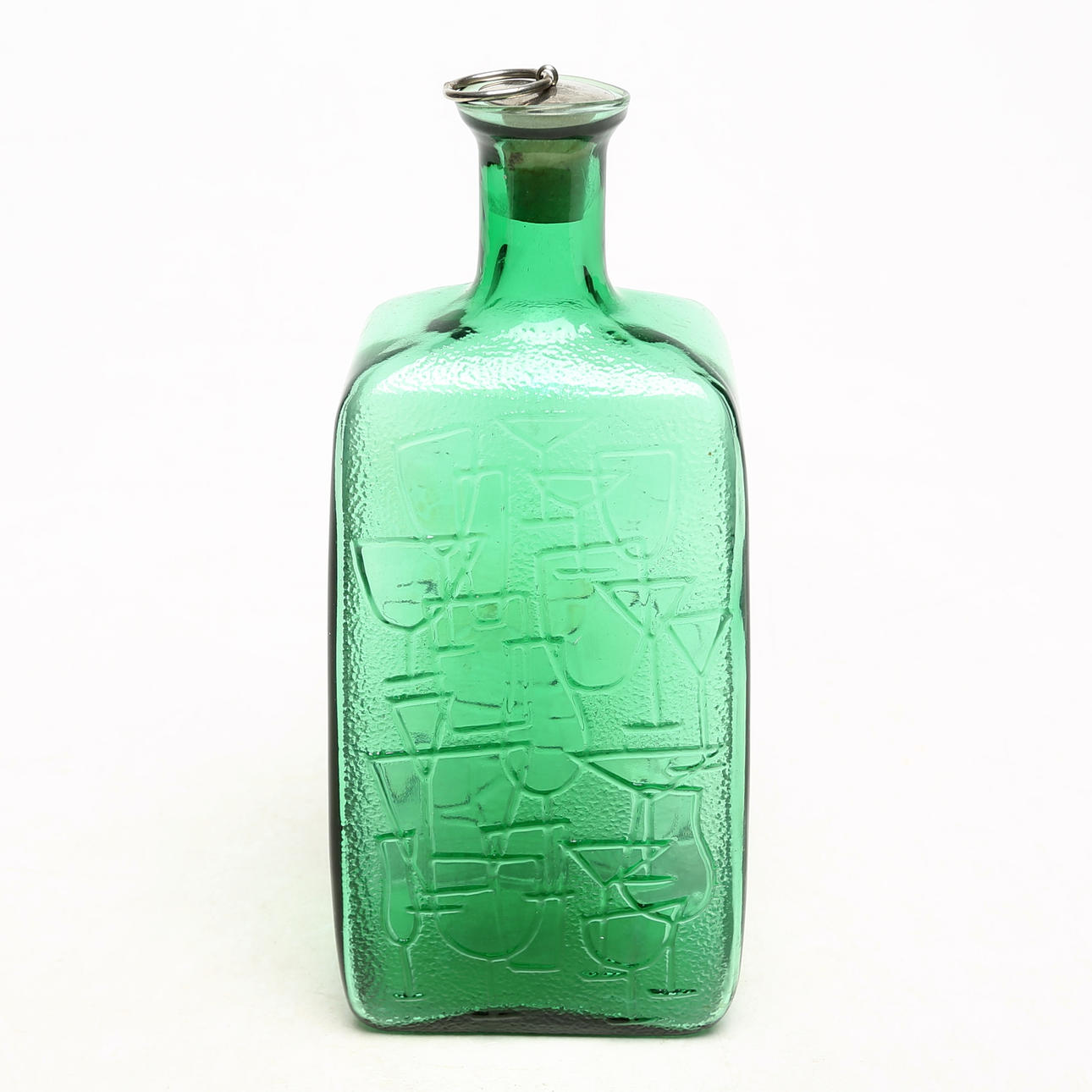 KJELL BLOMBERG. Eine Glaskaraffe, Gullaskruf.