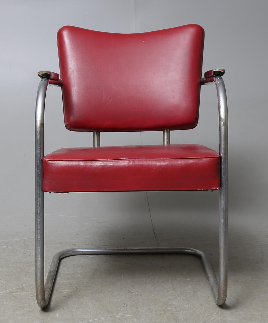 KARMSTOL, funkis, DS-stålmöbler, Malmö, 1930-tal.