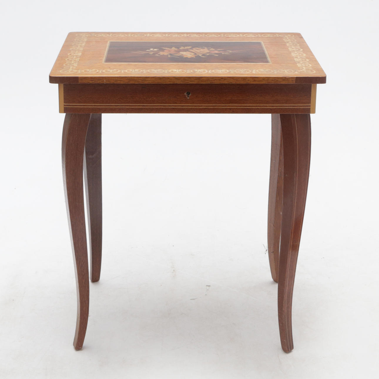 SEWING TABLE, with game box.