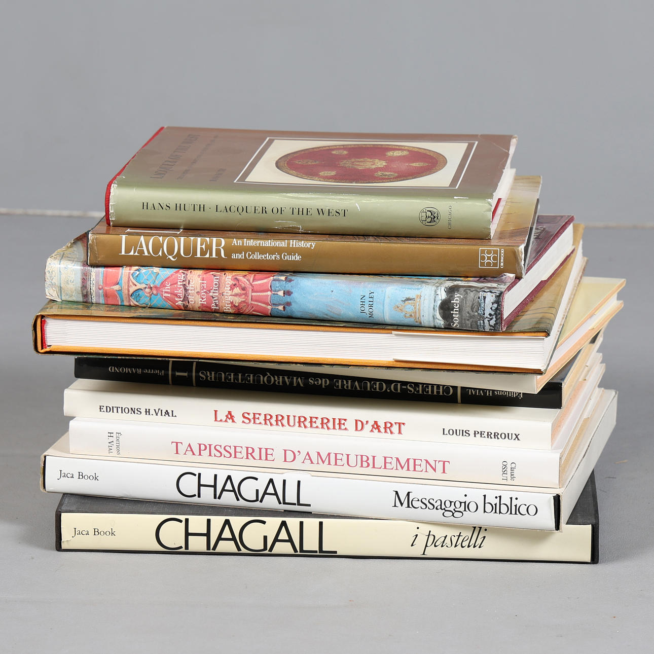 A COLLECTION OF WORKS OF ART REFERENCE BOOKS (10).
