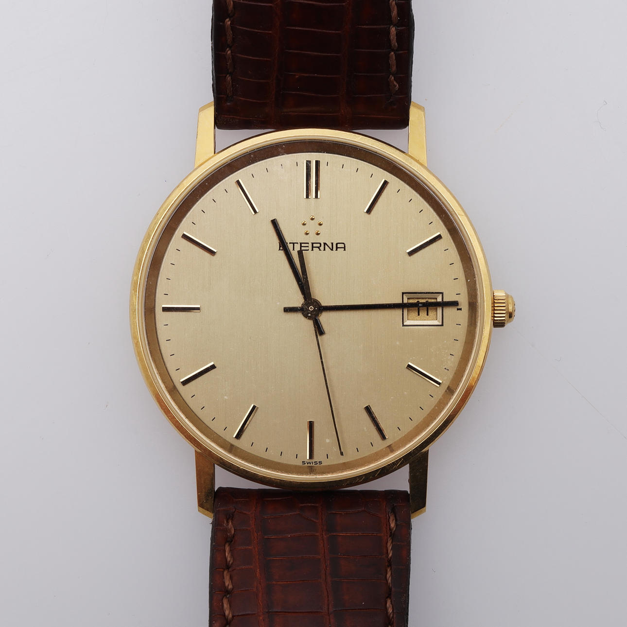 ARMBANDUHR, Gold, 18K, Eterna.