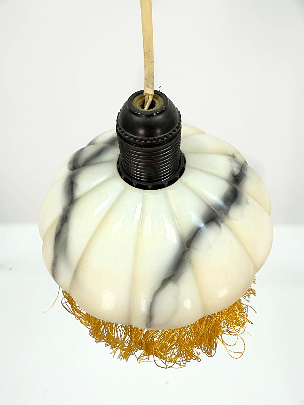 ART DECO LAMP - Ceiling/window lamp, glass.