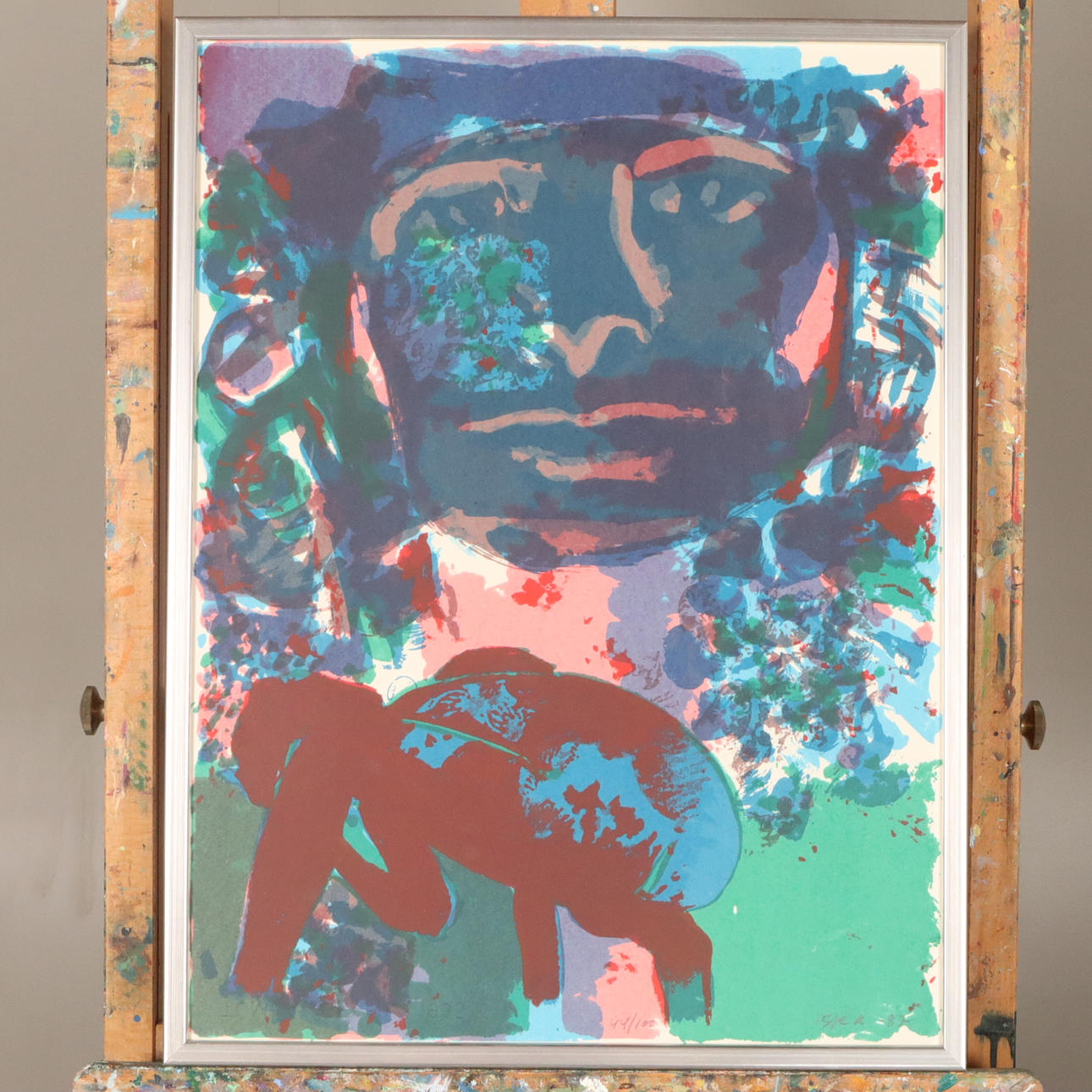 IGGE KARLSSON. LITHOGRAPHY, signed and numbered.