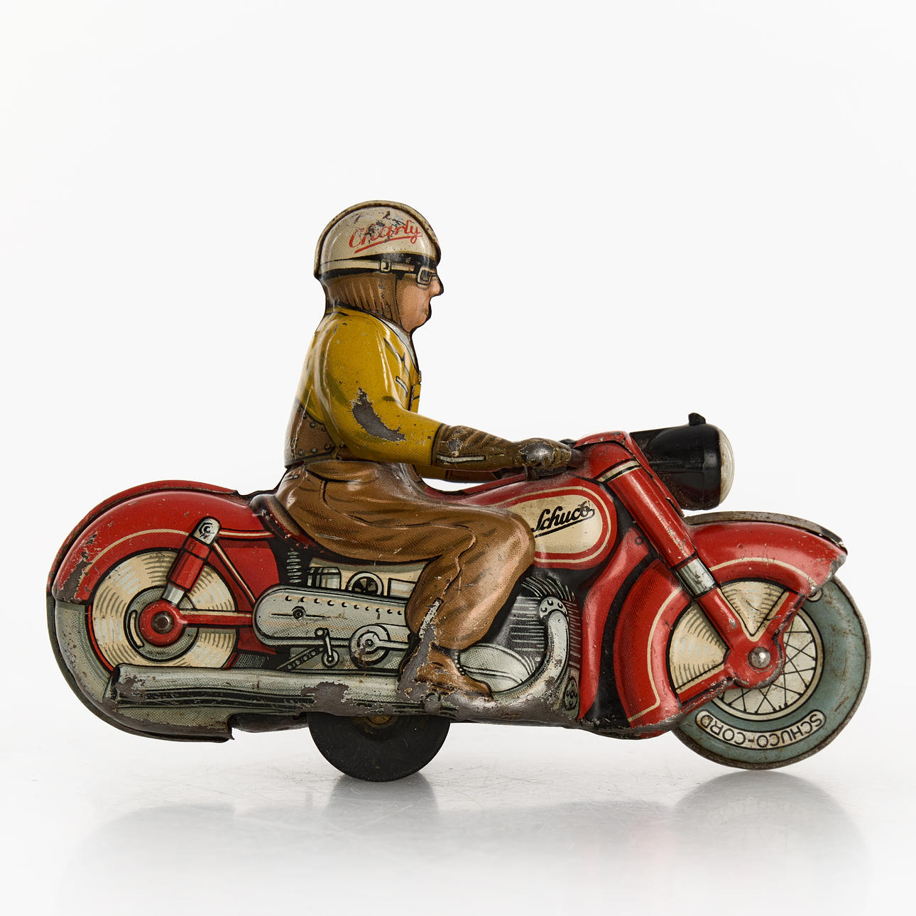 A MECHANICAL TOY, motorcycle, “Charly 1005