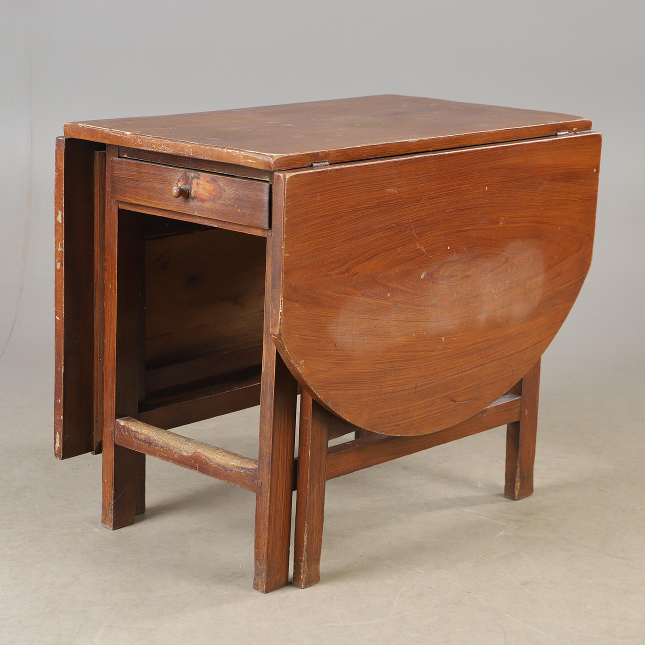 PUNCHING TABLE WITH DRAWER, painted pine, 1800/20th century. Furniture ...