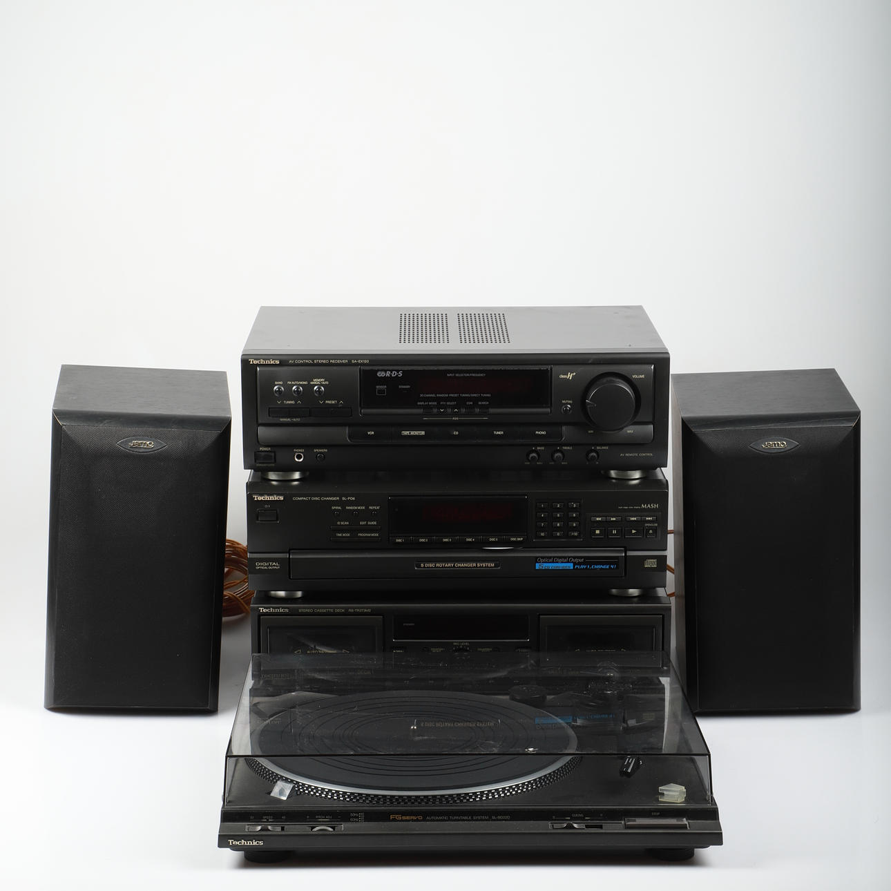 STEREO, 4 piezas, Technincs.