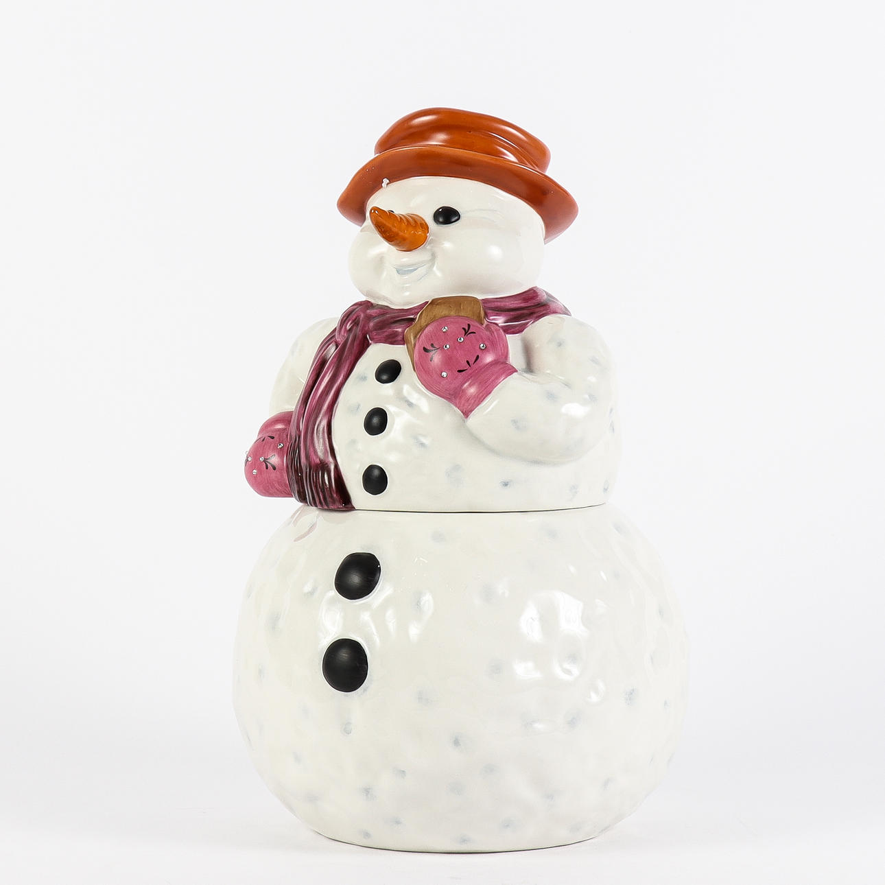 GOEBEL “Snowman Cake Box”, Germany.