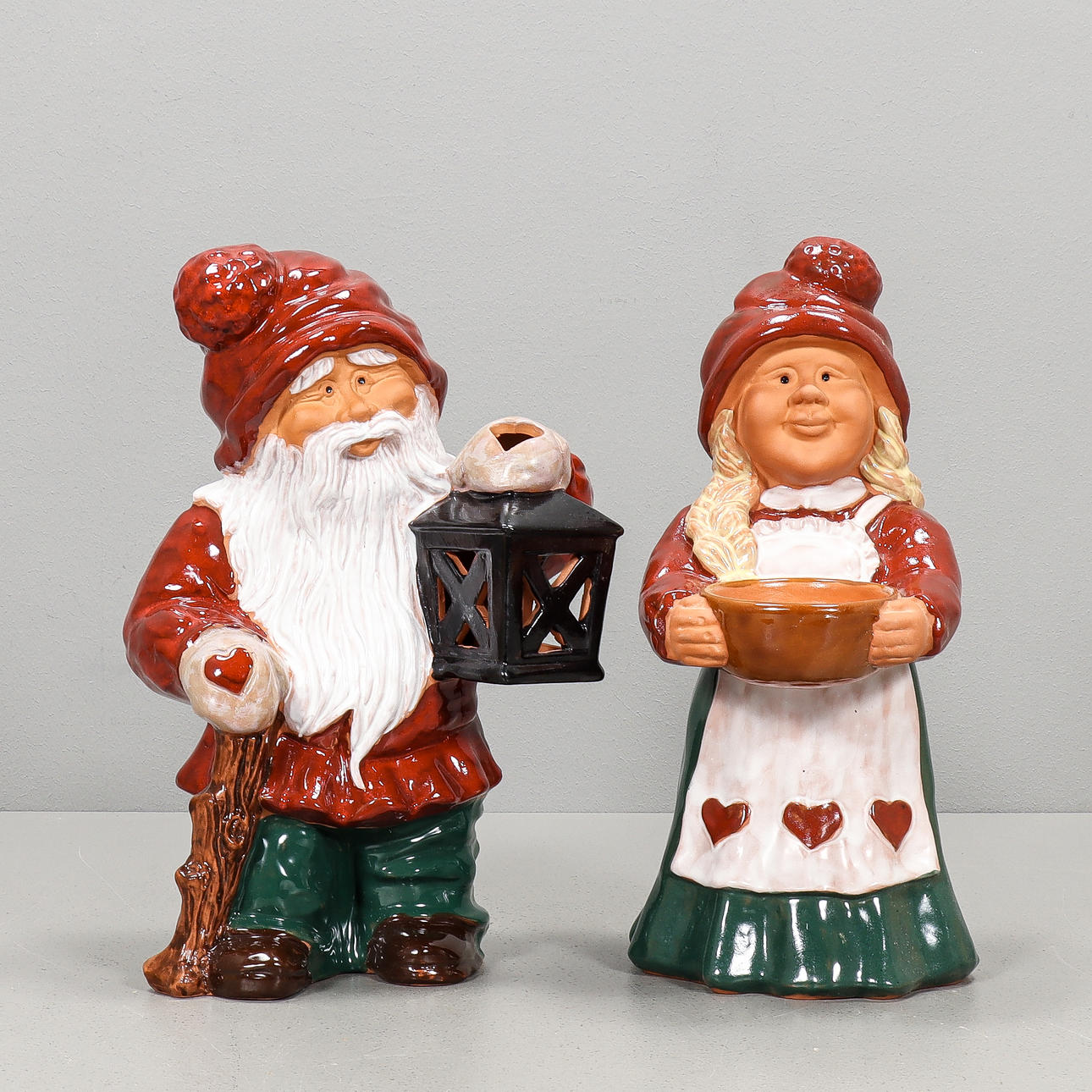 TWO TOMTAR, Gunilla Ericsson, Gabriel Ceramics.