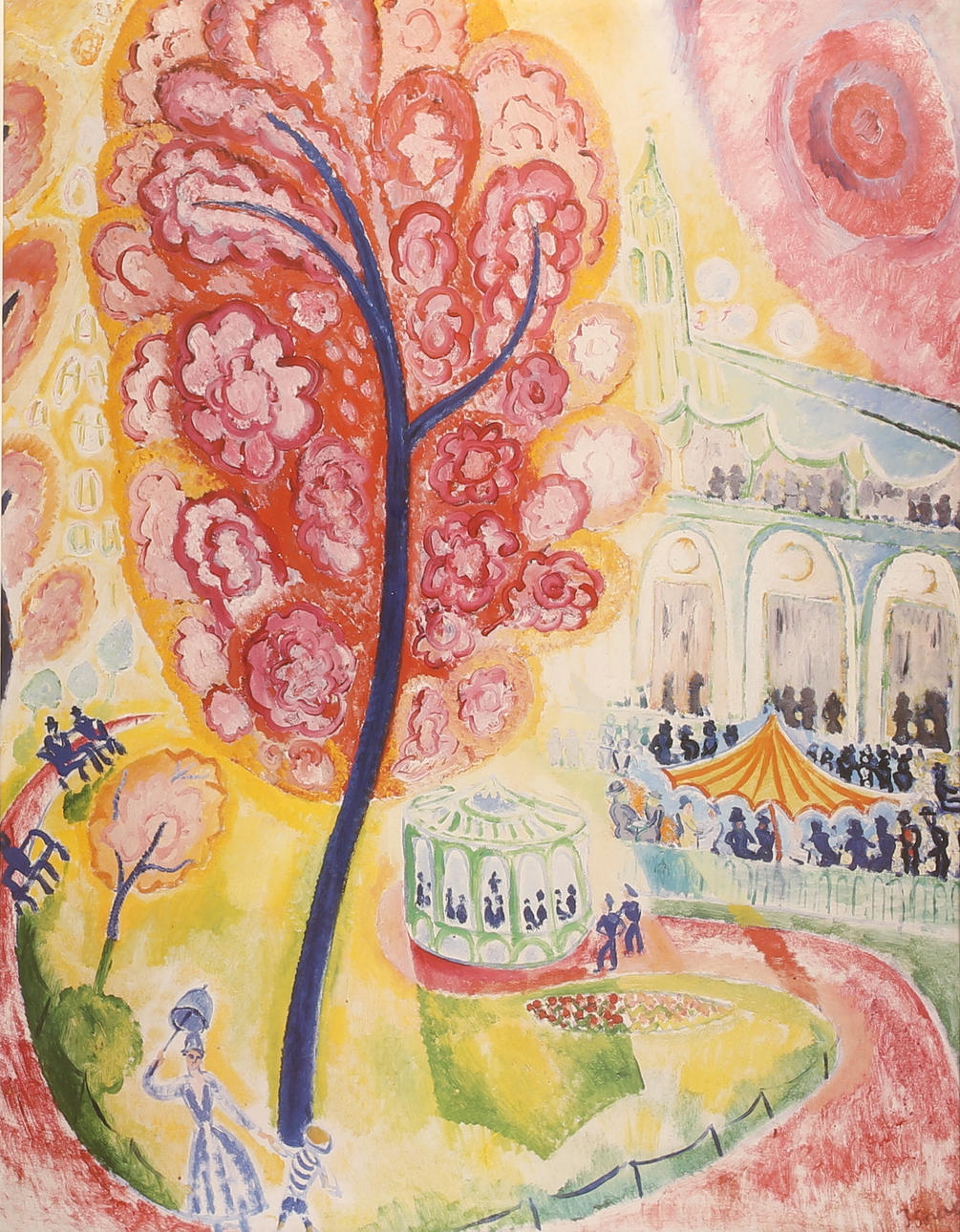 ISAAC GRÜNEWALD. Reproduction, “The Singing Tree”.