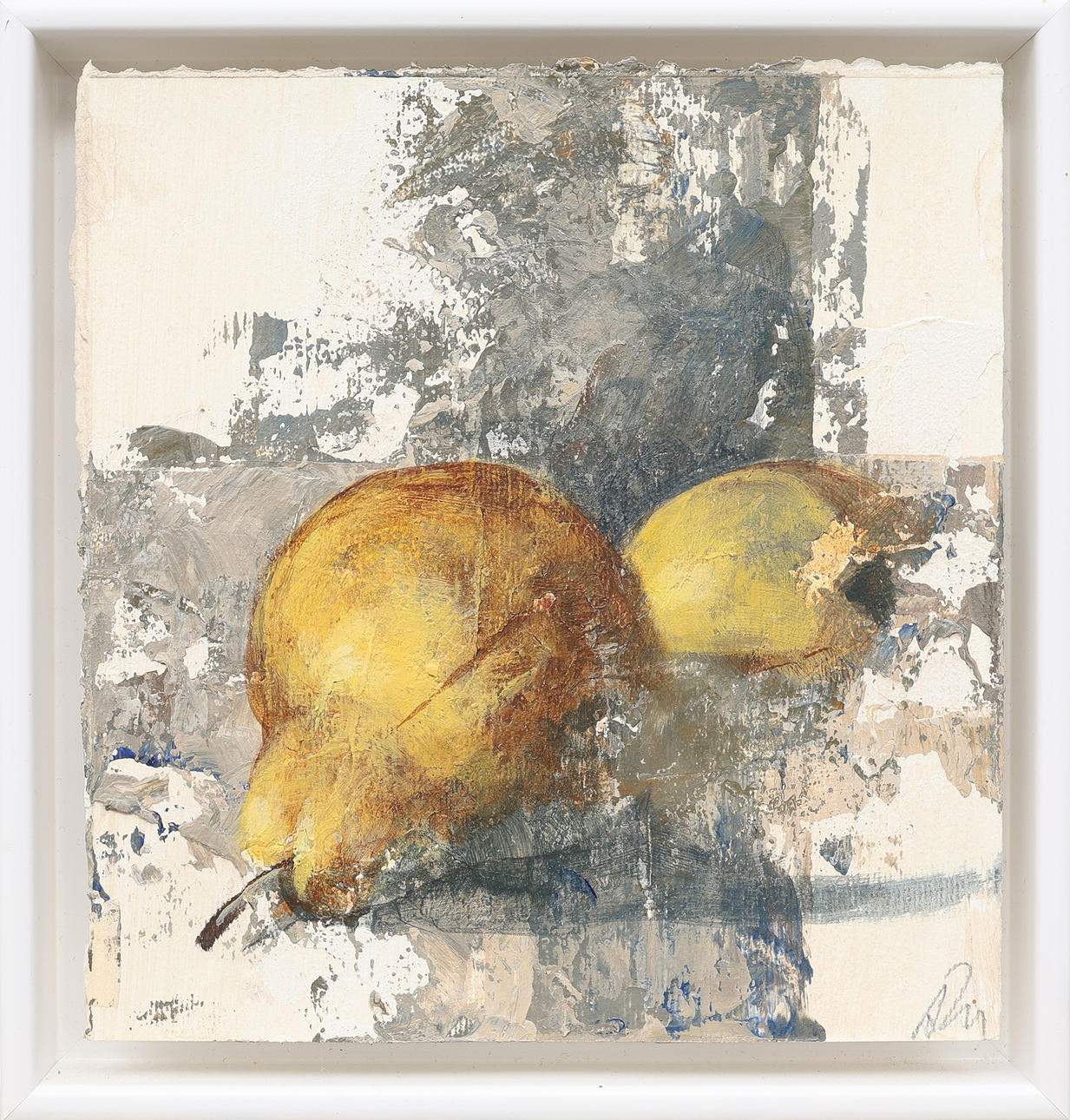 ALLAN MADSEN. “TREES”, STILL LIFE WITH PEAR. Art - Paintings - Auctionet