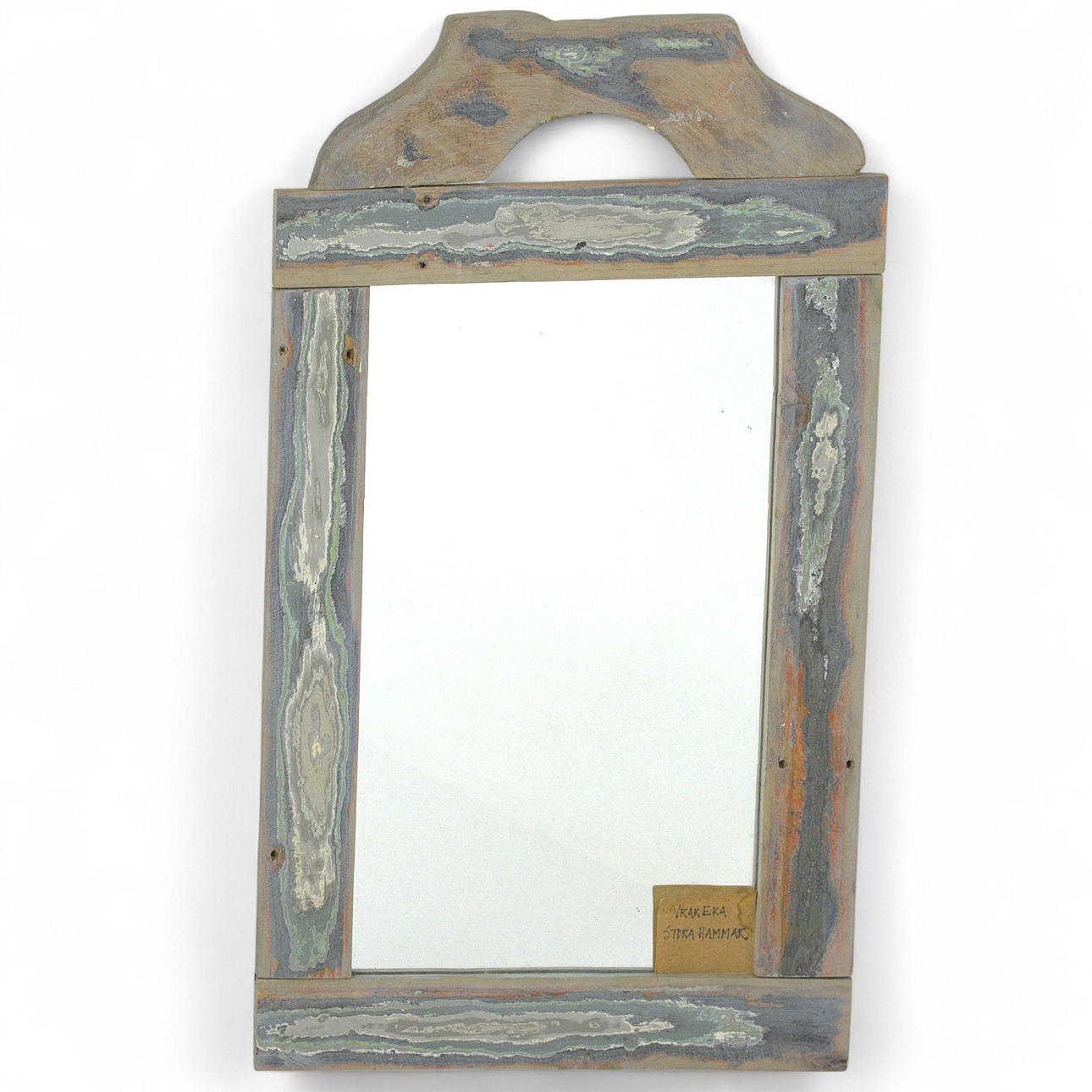 Ein Rahmen aus Altmetall, Eiche, Stora Hammar, Blekinge.