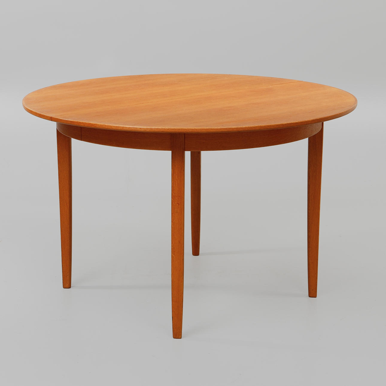 CARL MALMSTEN. Dining table, “Calmare Key”, tray marked.