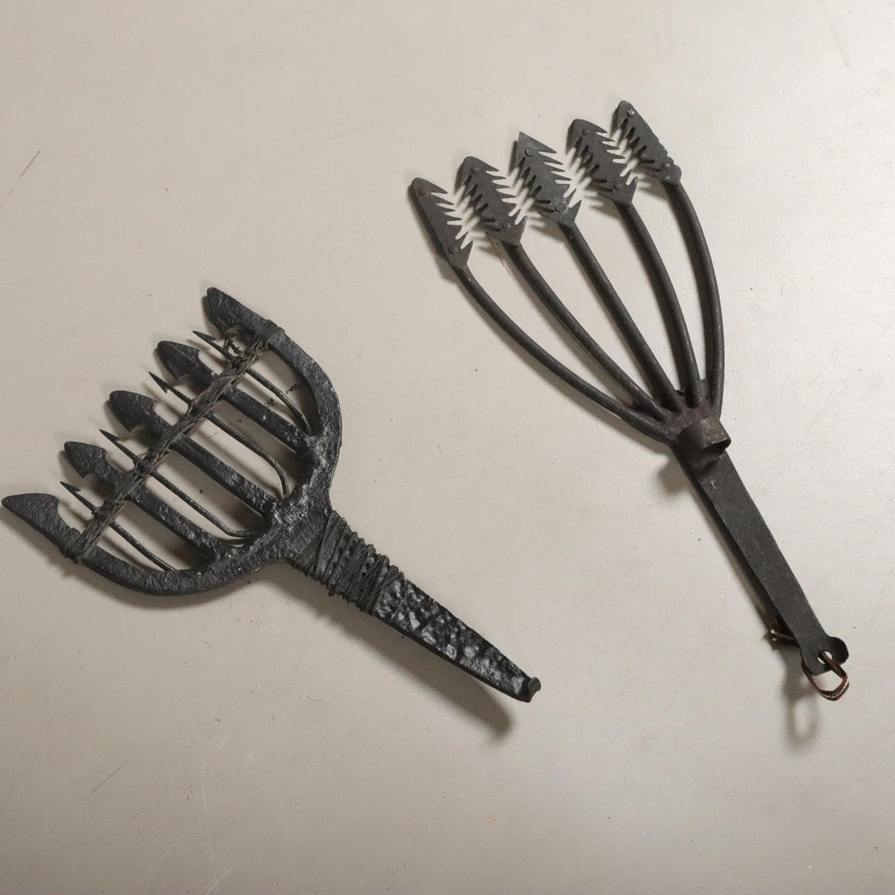 KERZEN, Metall 2 Stück.