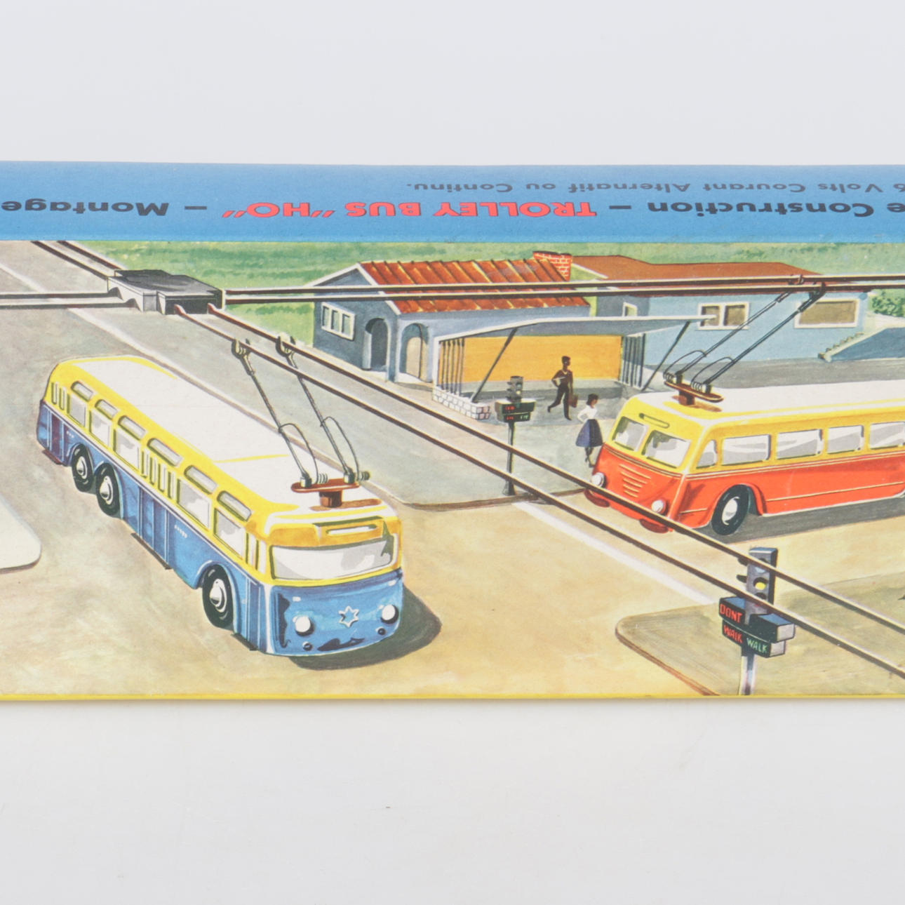 BUSS, Trolley Bus nr 102 BS, Eheim, 1950-tal.