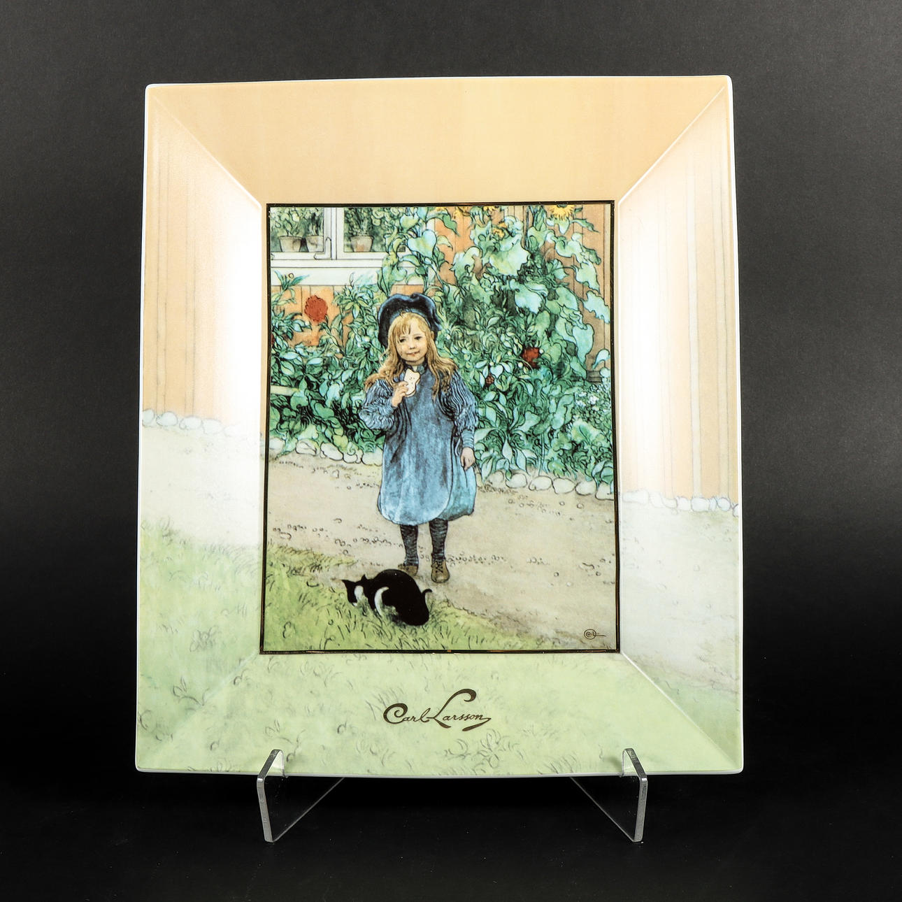 PORCELAIN STONEWARE GOEBEL, “Carl Larsson”.