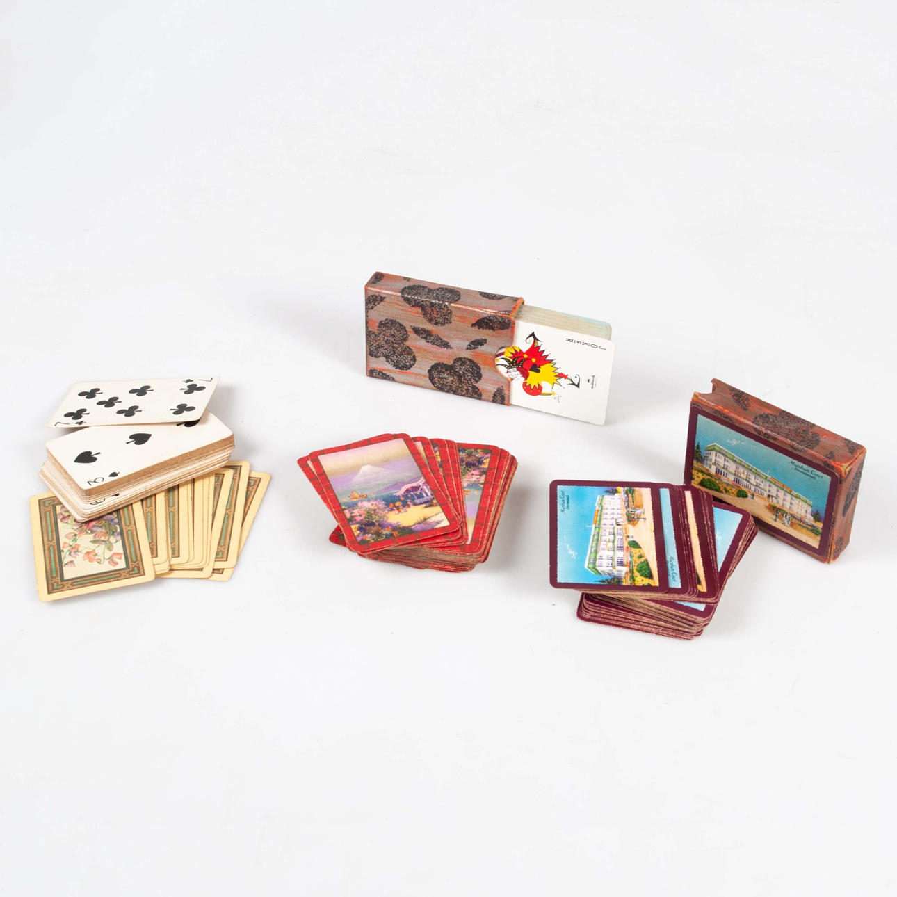 CARD DECKS, 4 pcs.