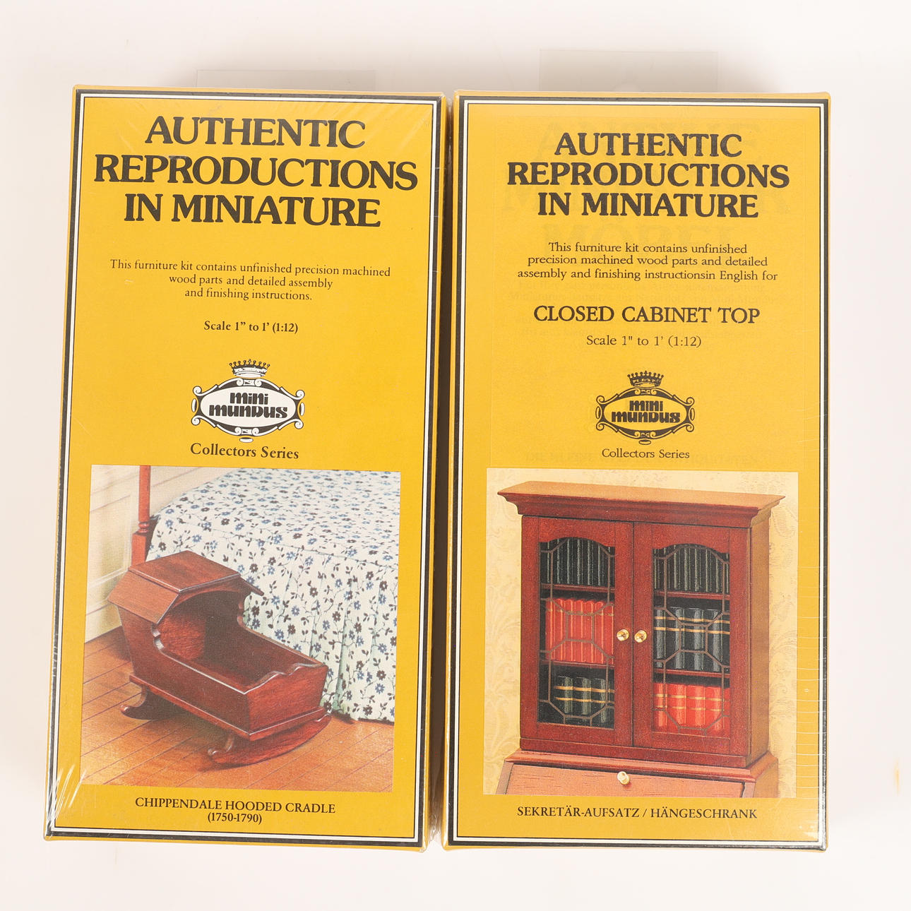 Kit De Construction Miniature - Armoire Chippendale 1:12 - AA Mini Mundus - Échelle Pouce - Neuf
