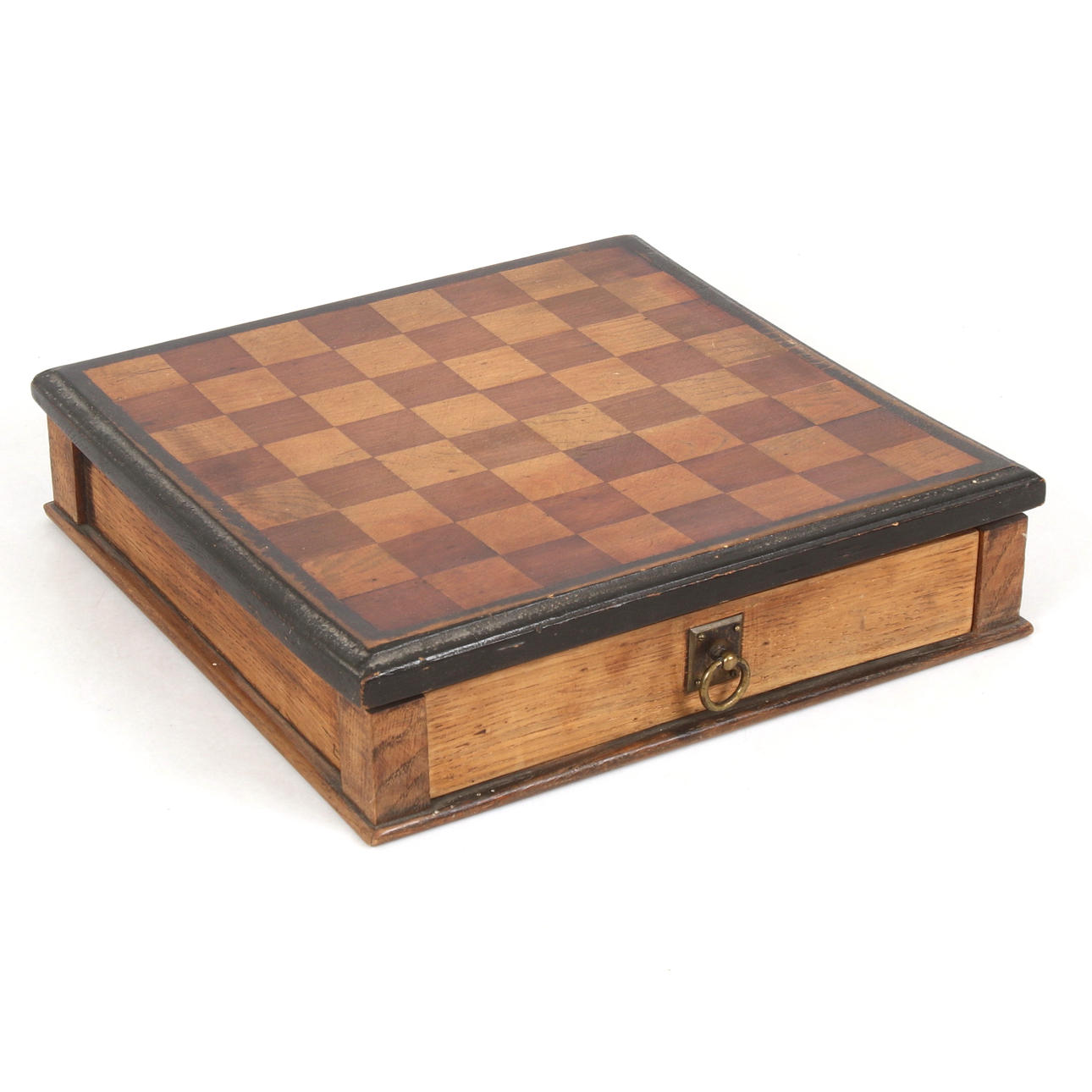 A chess game with pieces, 20th century.