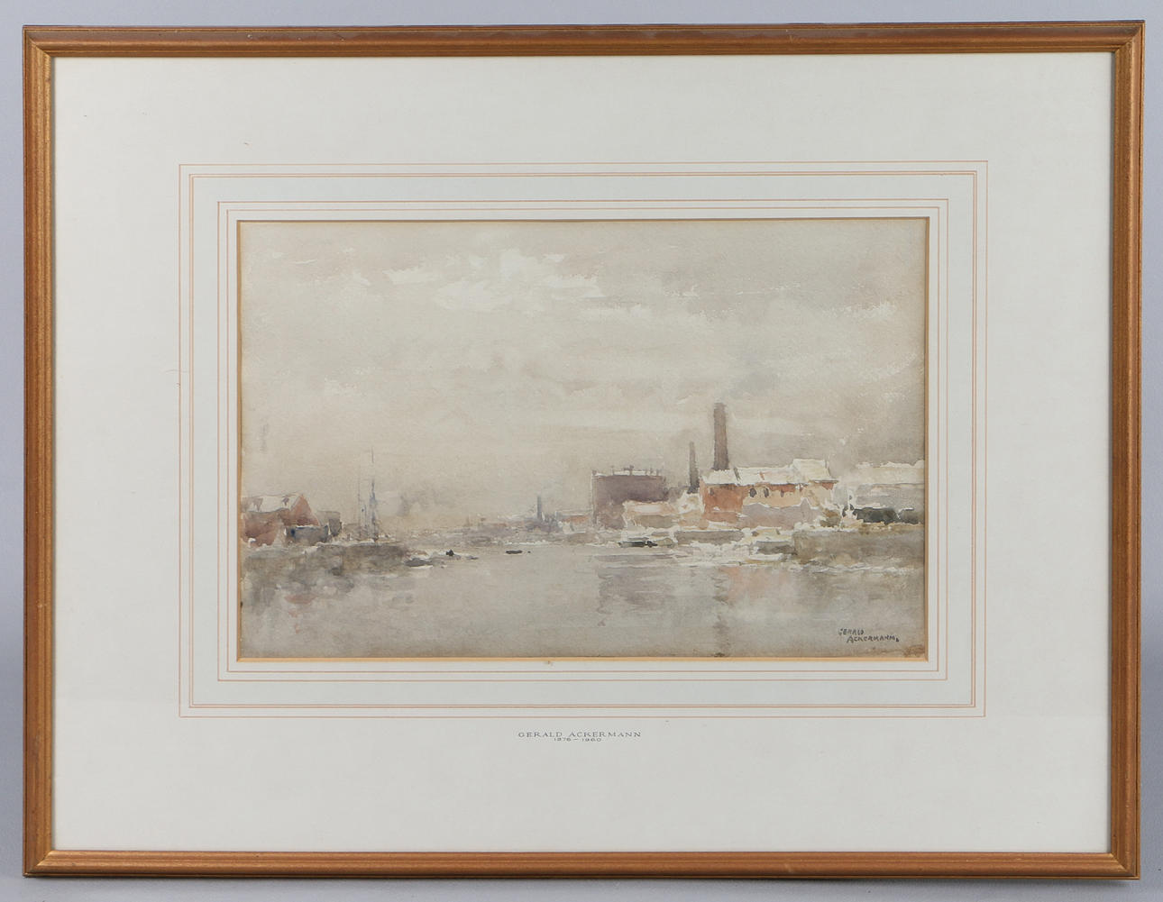 GERALD ACKERMANN (BRITISH, 1876-1960).