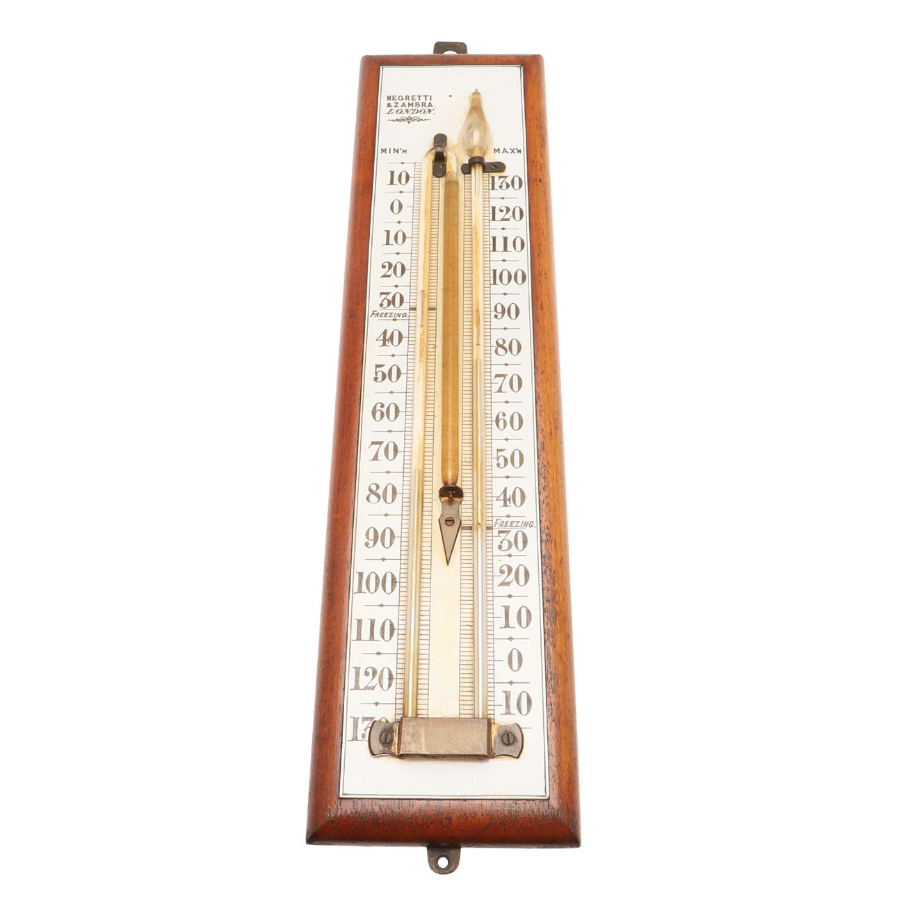 A NEGRETTI AND ZAMBRA THERMOMETER.