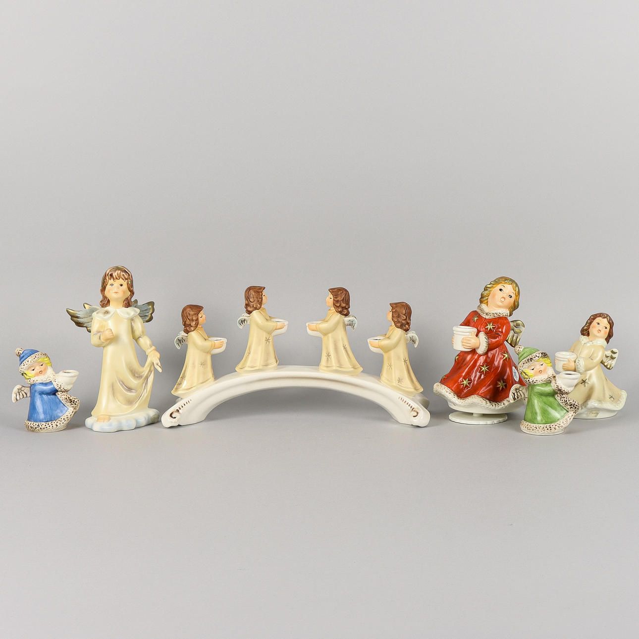 GOEBEL Änglar, 6 stycken, Tyskland.