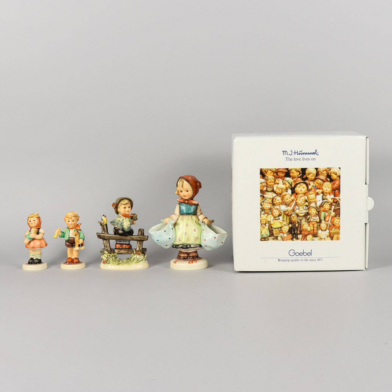 Goebel, Figurines, 4 pcs.
