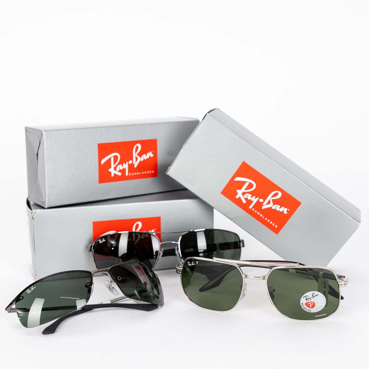 Ray Ban, 3 Sonnenbrillen (3).
