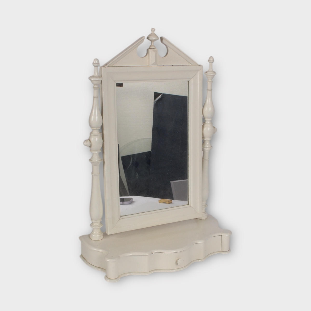 A PIG WATCHER, repainted, 20th Century.