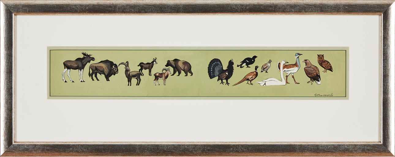 GUNNAR BRUSEWITZ. Animal Parade.