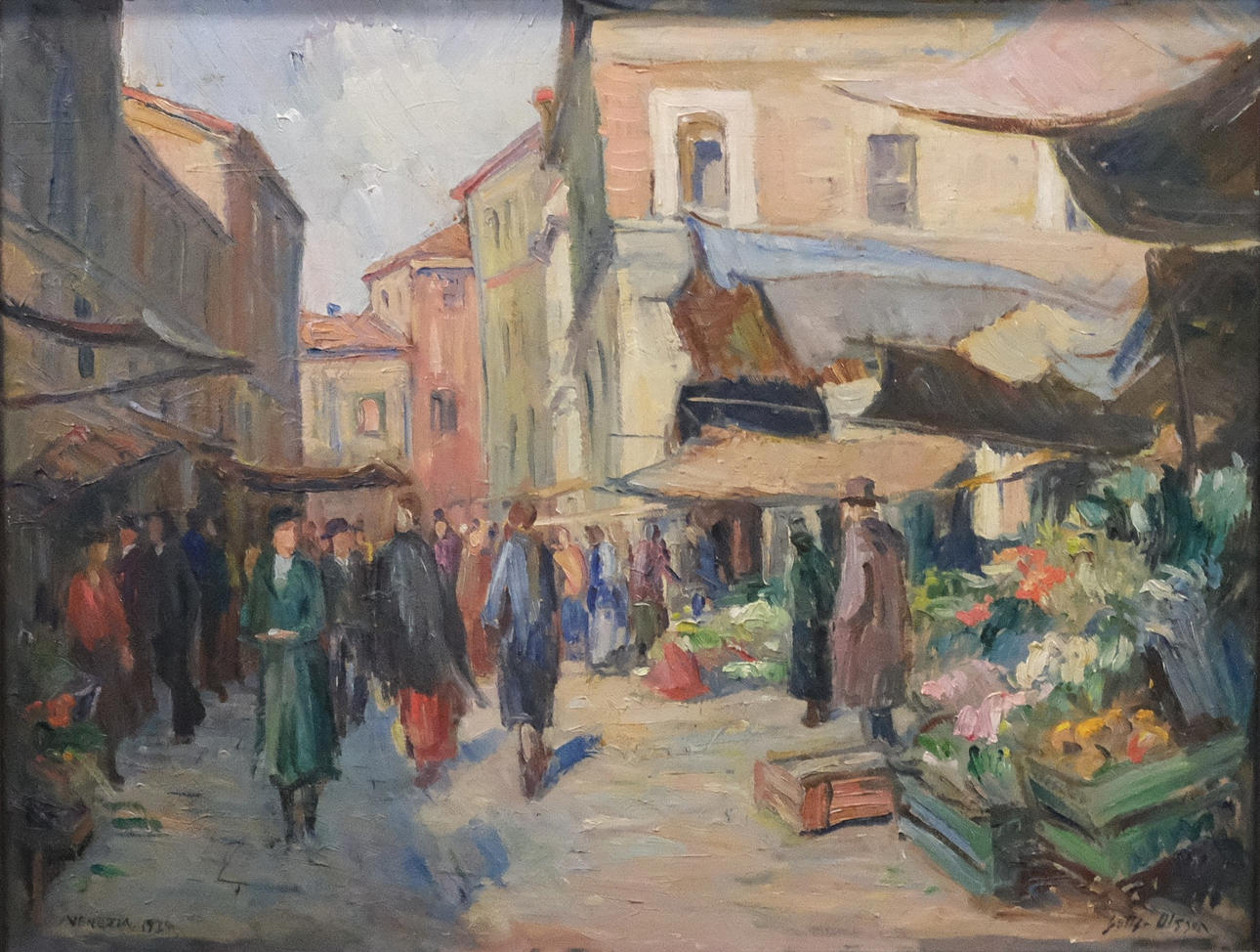 GOTTFRID OLSSON. MOTIFS FROM VENICE.