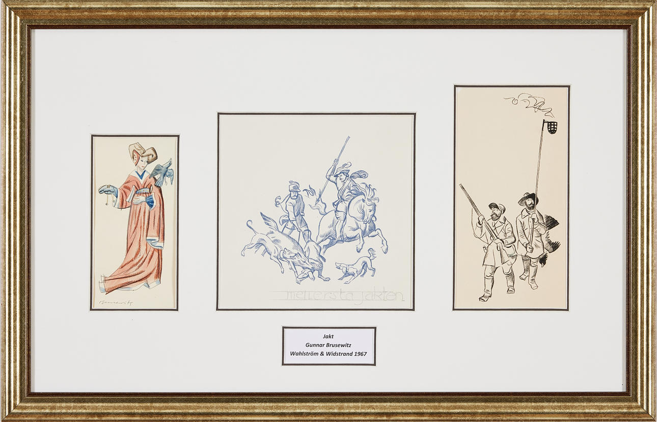 GUNNAR BRUSEWITZ. „Middle Hunt“ aus „Hunting“.