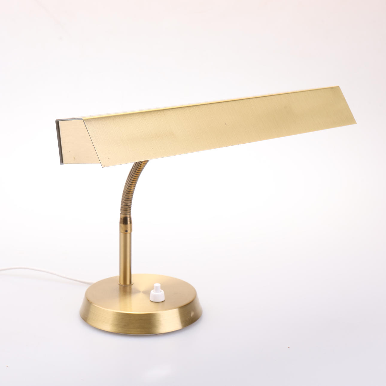A metal Borens table lamp, 20th century.