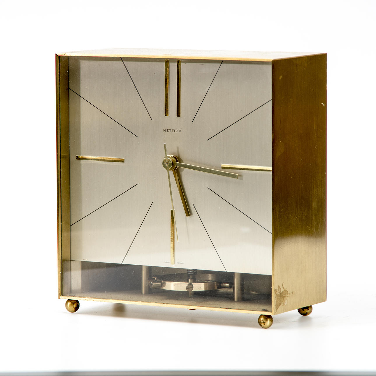 BORDSUR, mässing/glas, hettich, tyskland.